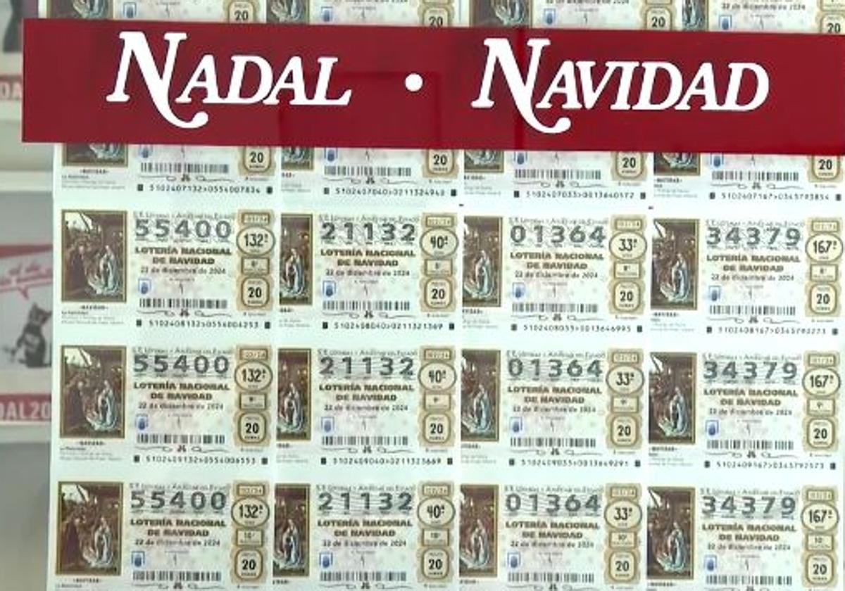 Buscar número de Lotería de Navidad 2024: localizador de décimos