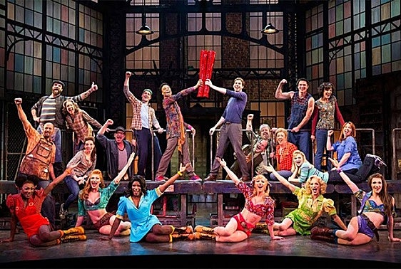 La representación del musical 'Kinky Boots'.