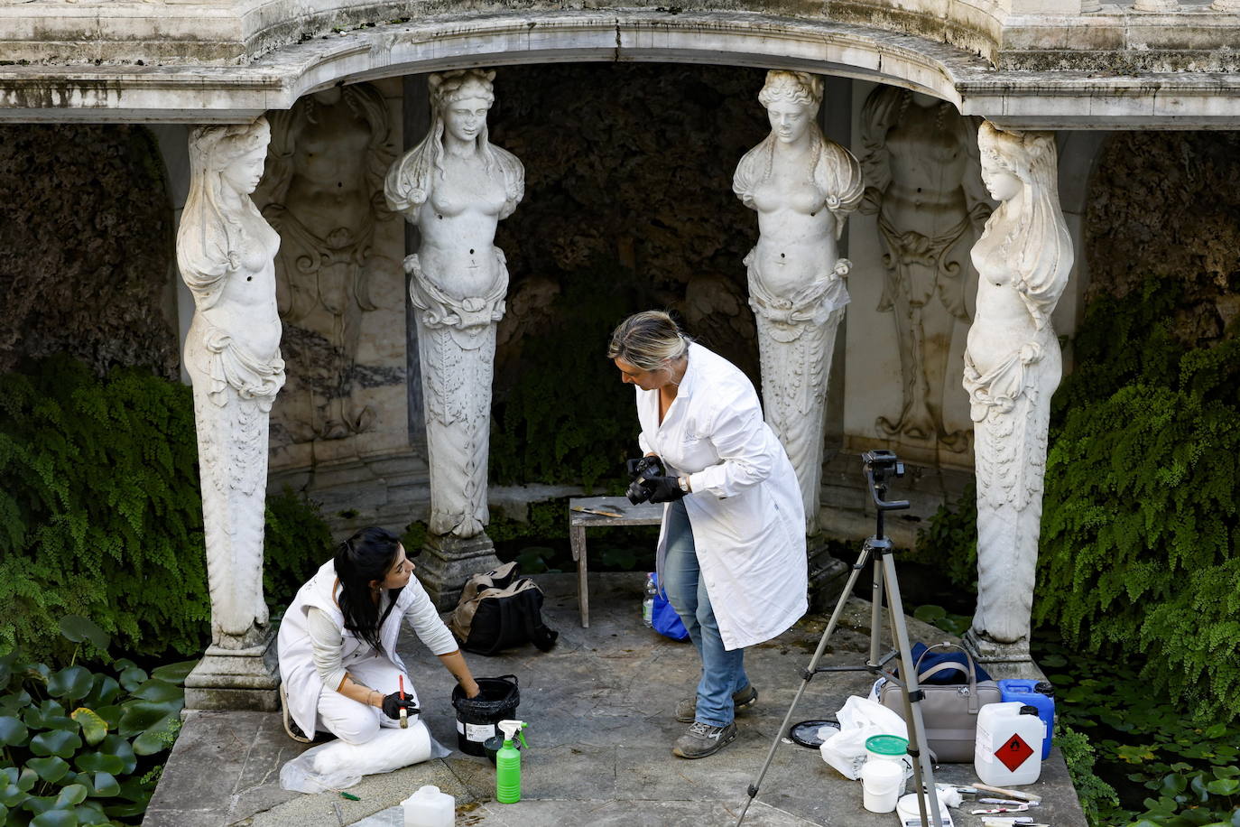 El Ninfeo de Villa Giulia, en Roma, vuelve a la vida