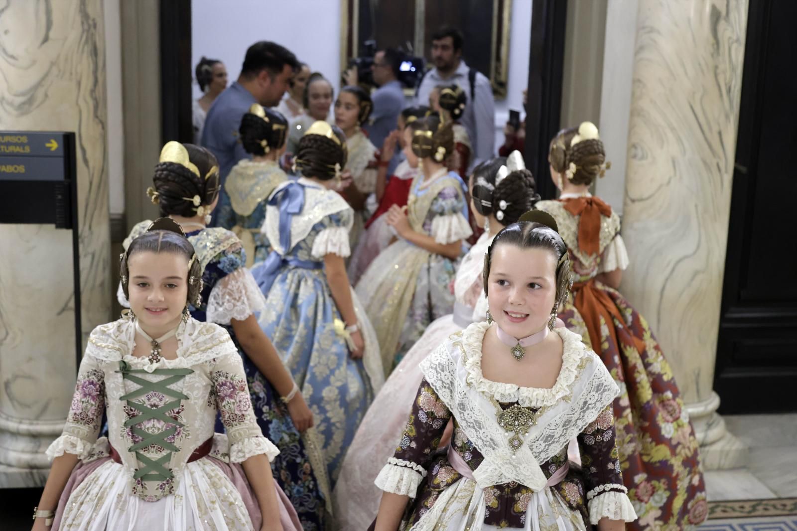 Así ha sido el ensayo de la proclamación de las candidatas a falleras mayores de 2025