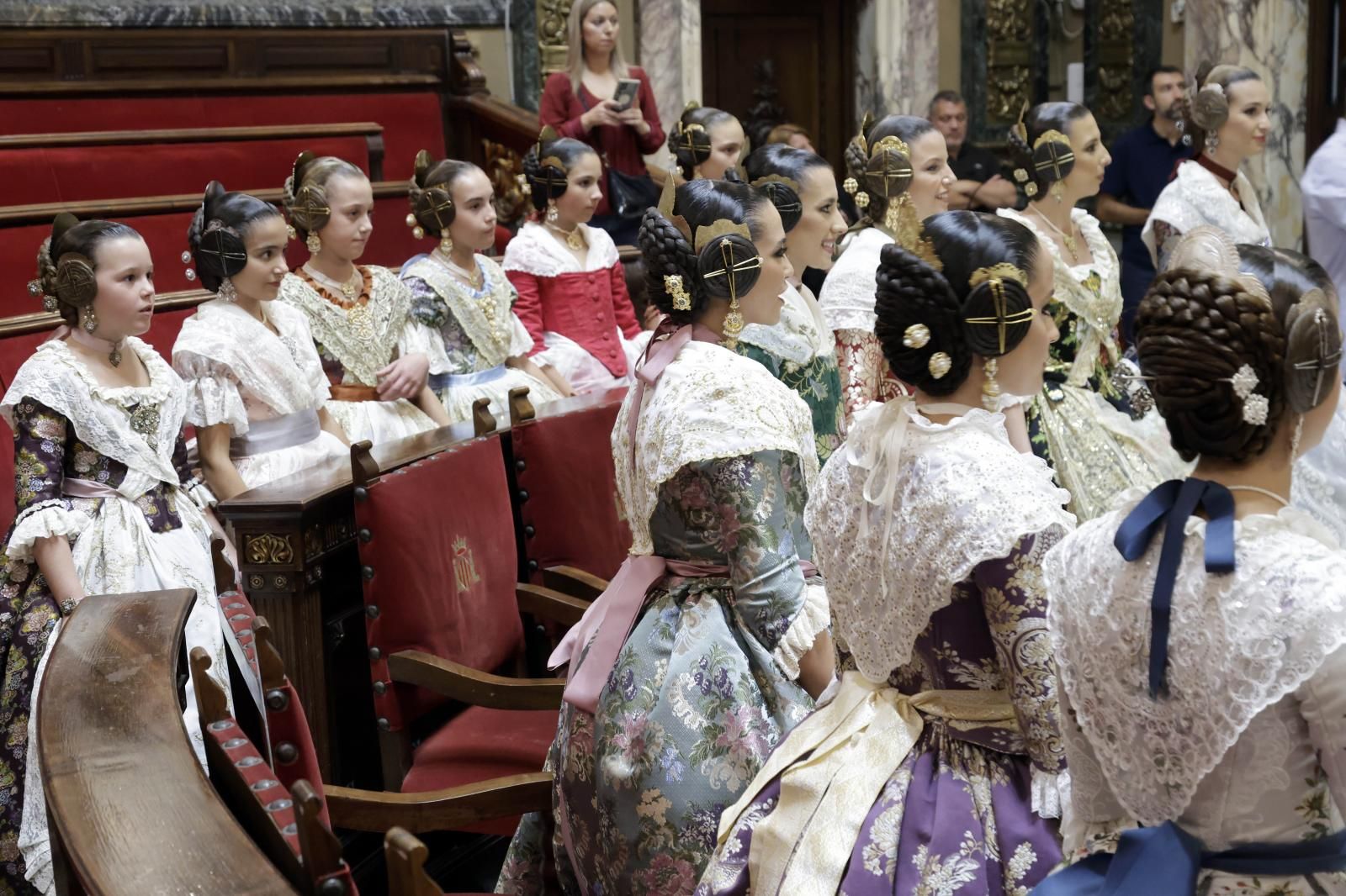 Así ha sido el ensayo de la proclamación de las candidatas a falleras mayores de 2025