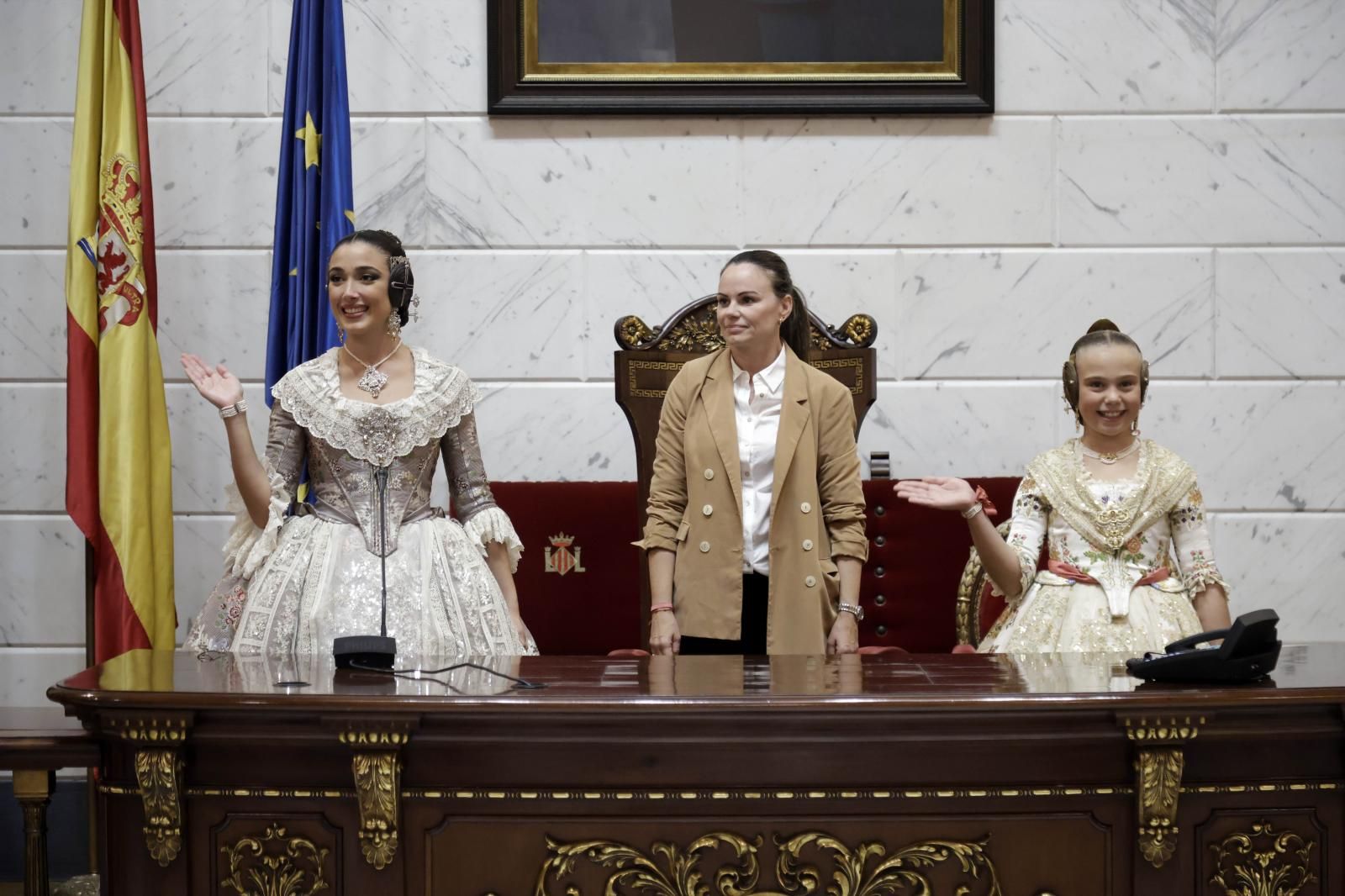 Así ha sido el ensayo de la proclamación de las candidatas a falleras mayores de 2025