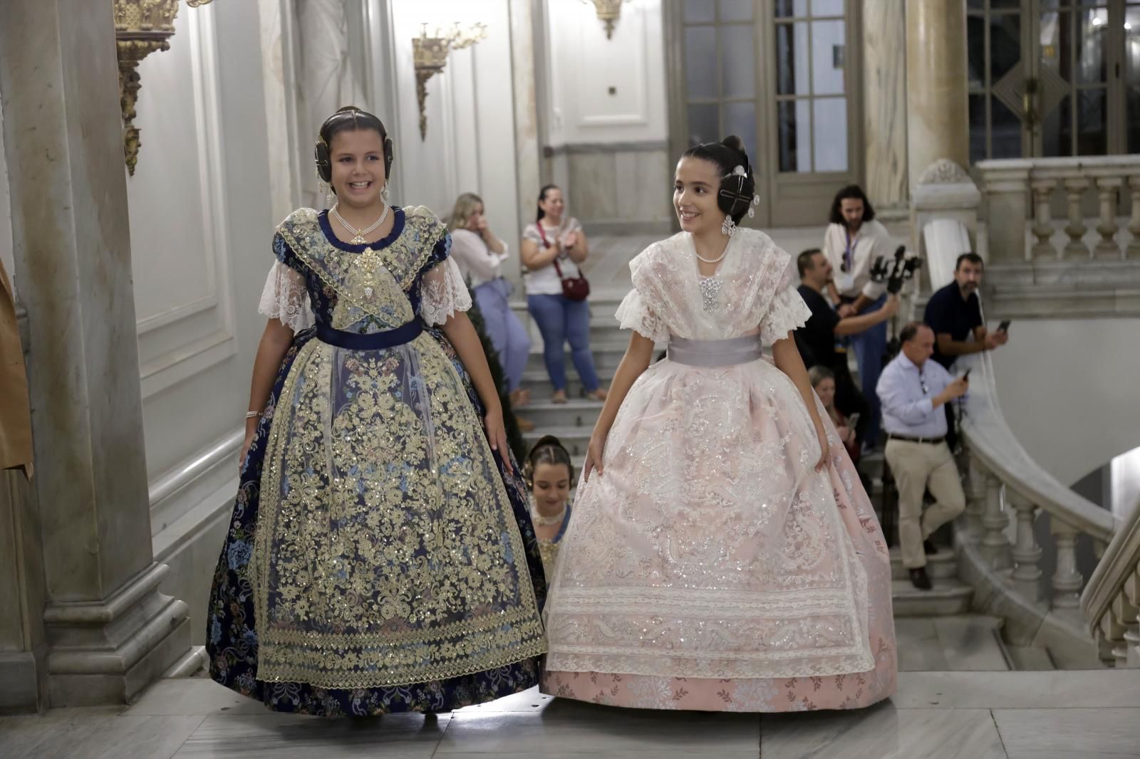 Así ha sido el ensayo de la proclamación de las candidatas a falleras mayores de 2025