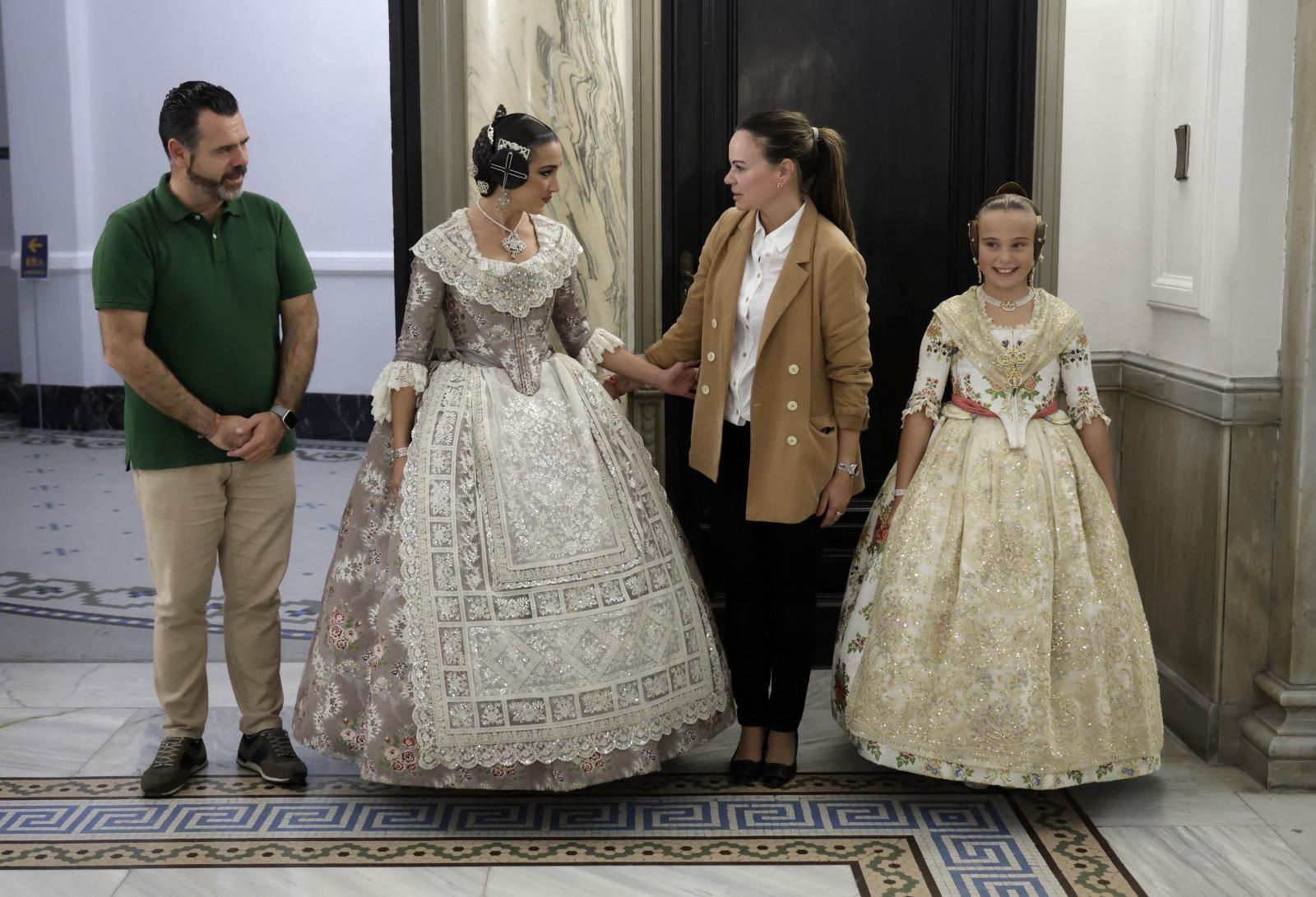 Así ha sido el ensayo de la proclamación de las candidatas a falleras mayores de 2025