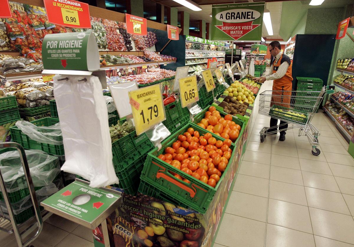 Una de las tiendas de Mercadona en Valencia, en una imagen de archivo.