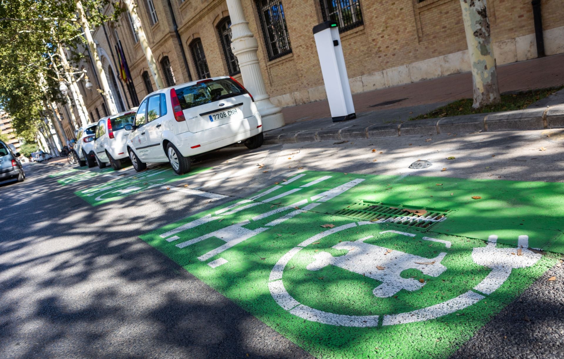 Puntos de recarga eléctrica en la ciudad de Valencia