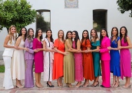 Las 13 candidatas a fallera mayor de Valencia 2025.