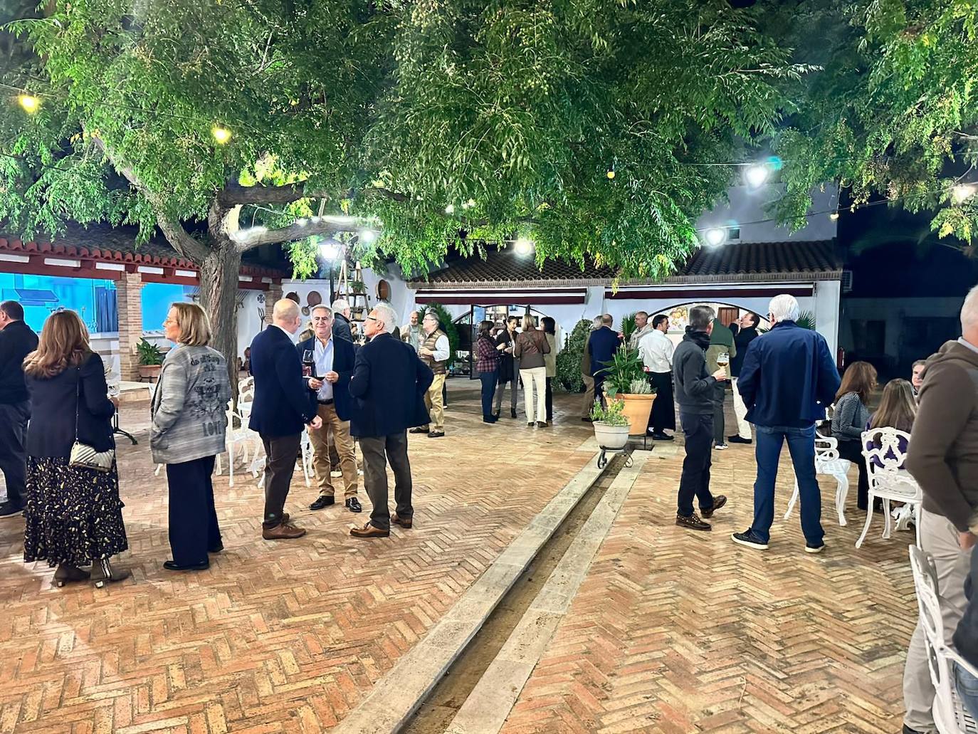 Los invitados a la fiesta de los Goerlich en Campo de Calatrava