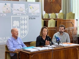 Presentación de las actuaciones en Oliva.