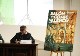 El dibujante Paco Roca, autor del cartel de la próxima edición del Salón del Cómic de Valencia.