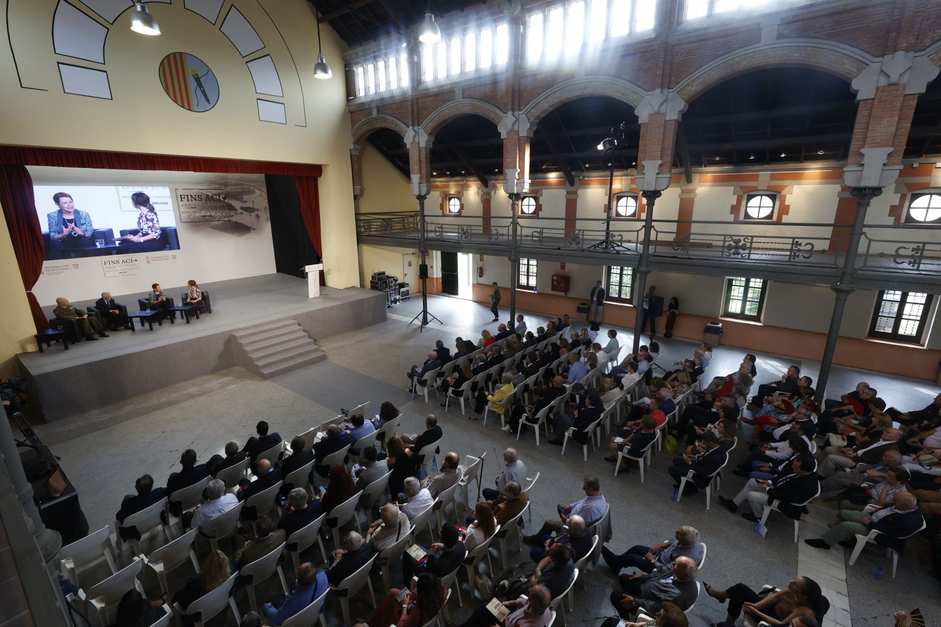 Acto de conmemoración del 40 aniversario celebrado en Carcaixent.