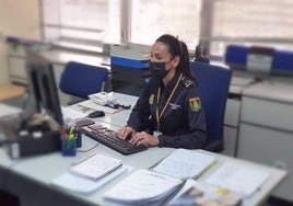 Una policía de la UFAM en una imagen de archivo.