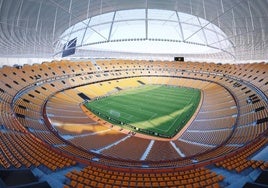 Interior del nuevo Mestalla.