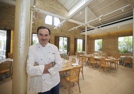 Miguel Martí, en El telar de Miguel Martí, un espacio de eventos ubicado en un edificio recuperado del siglo XII.