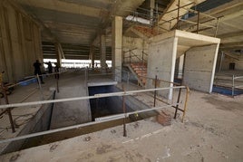 Estado del interior del nuevo Mestalla.