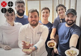 Ganadores del concurso a las mejores patatas bravas.