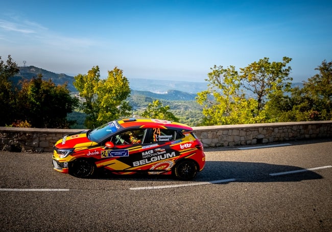 El coche de la edición pasada de Bélgica de la edición pasada de los FIA Motorsport Games