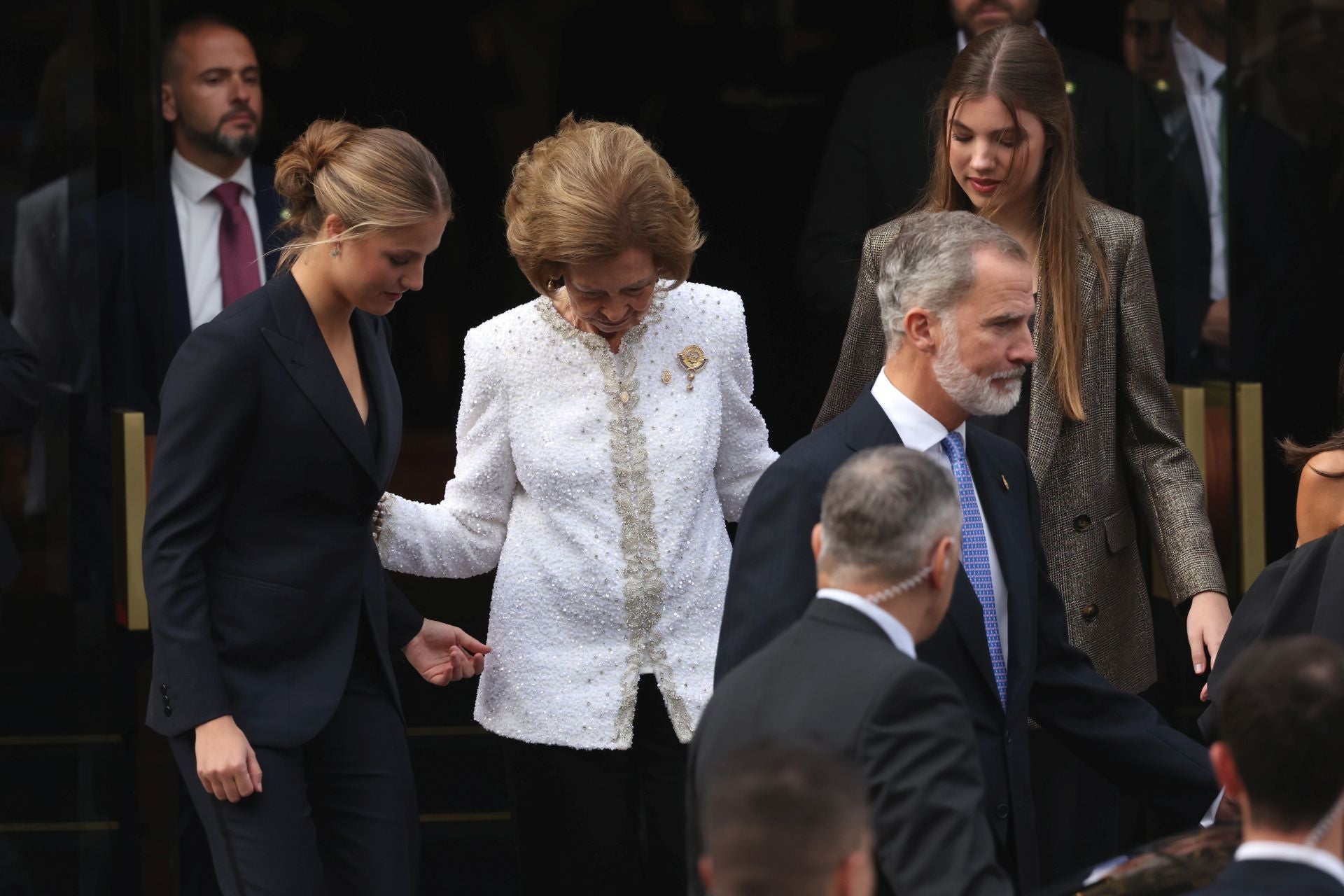 Las mejores fotografías de Leonor, protagonista de los Premios Princesa de Asturias 2024