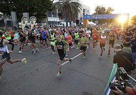 Medio Maratón de Valencia 2023.