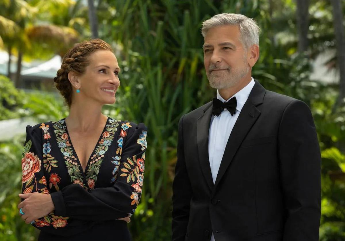 Julia Roberts y George Clooney en Viaje al Paraíso