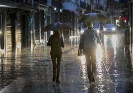 Lluvias en la Counitat Valenciana.