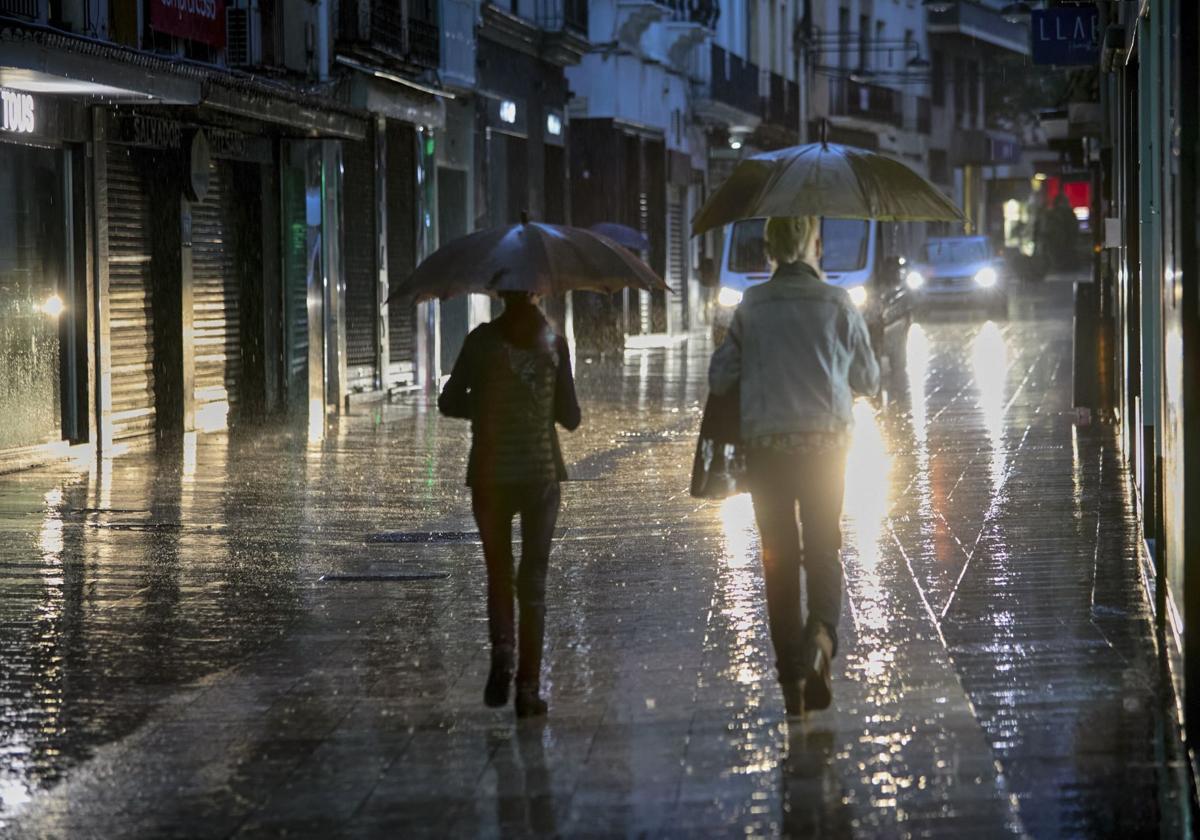 Lluvias en la Counitat Valenciana.