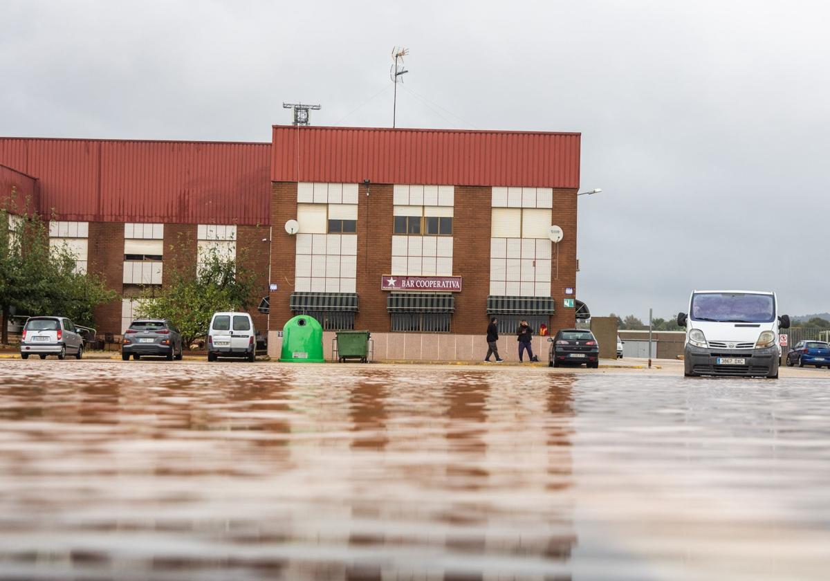 Inundaciones producidas este martes por la DANA en la Comunitat.