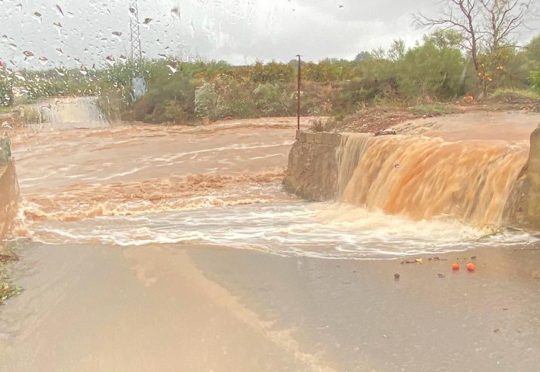 Inundaciones en Carlet.