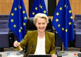 La presidenta de la Comisión Europa, Ursula von der Leyen.