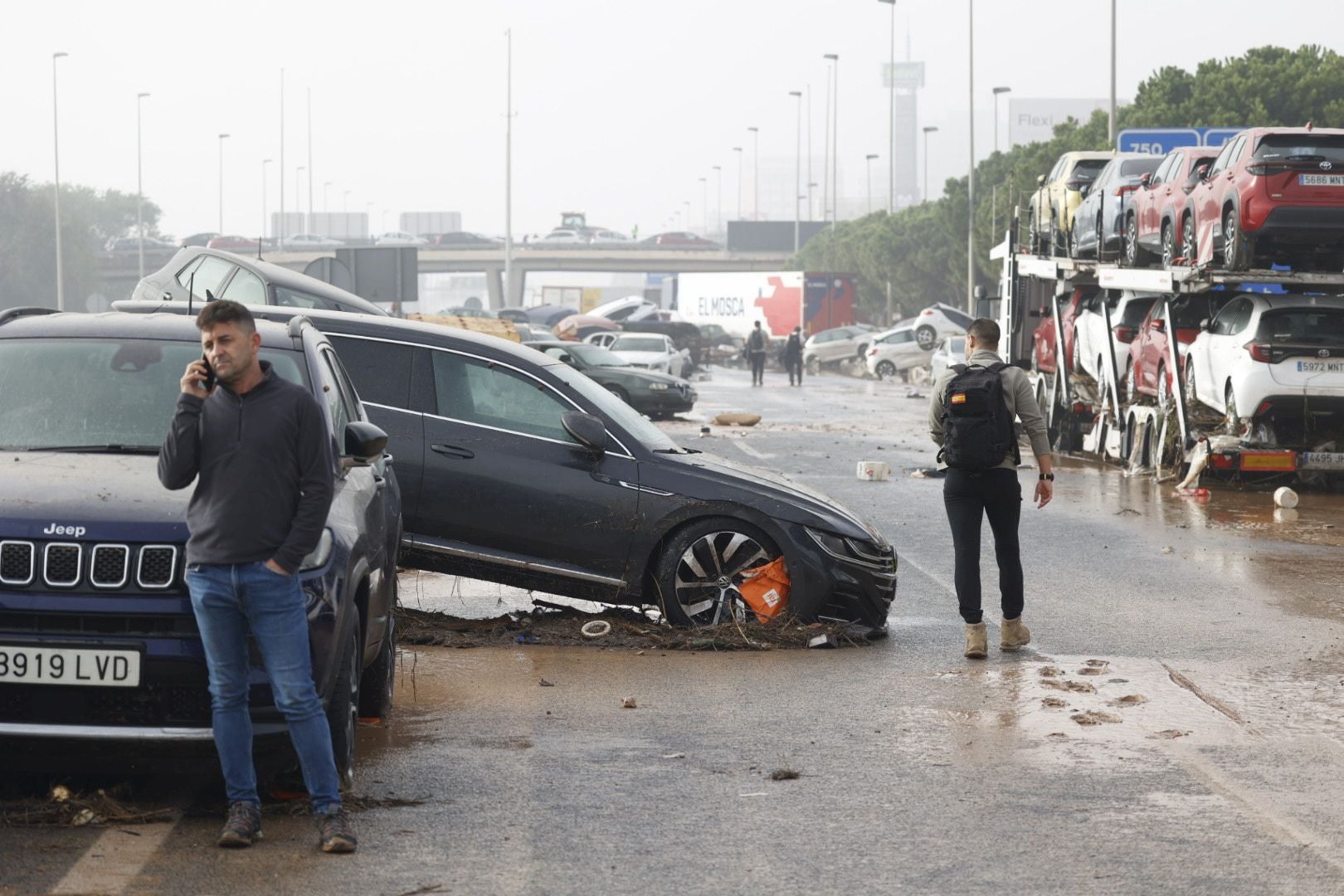 Fotos: los destrozos de la DANA en el área metropolitana de Valencia