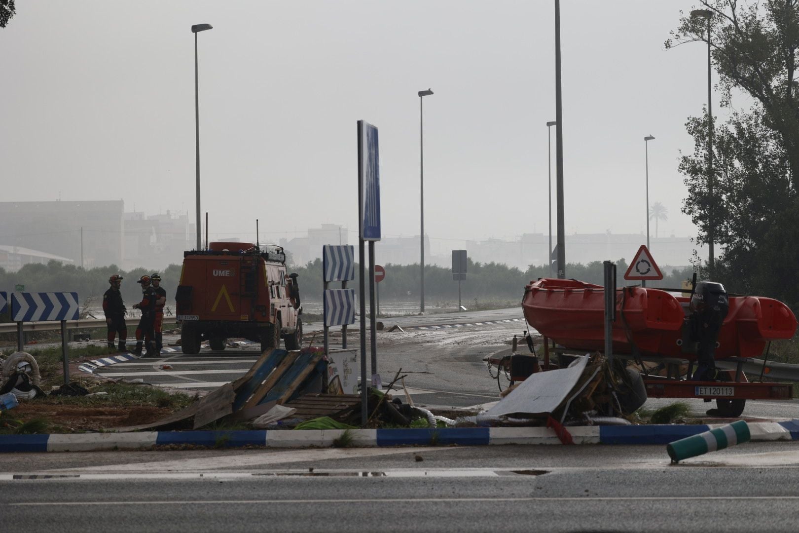 Fotos: los destrozos de la DANA en el área metropolitana de Valencia