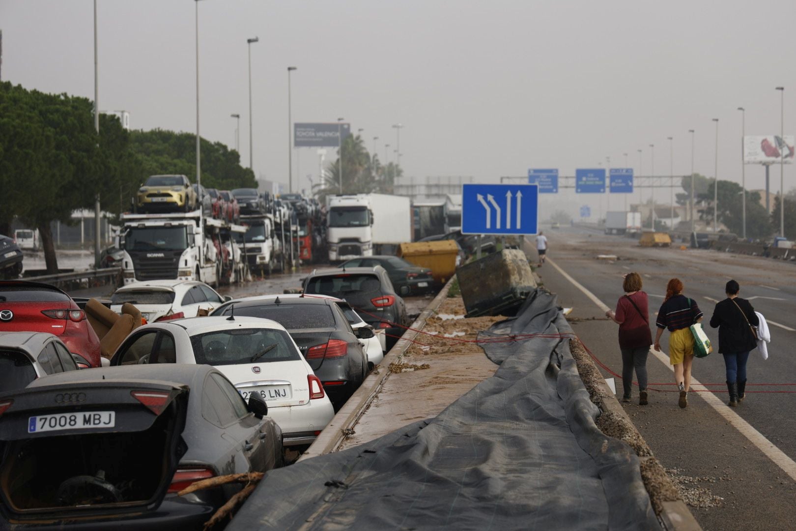 Fotos: los destrozos de la DANA en el área metropolitana de Valencia