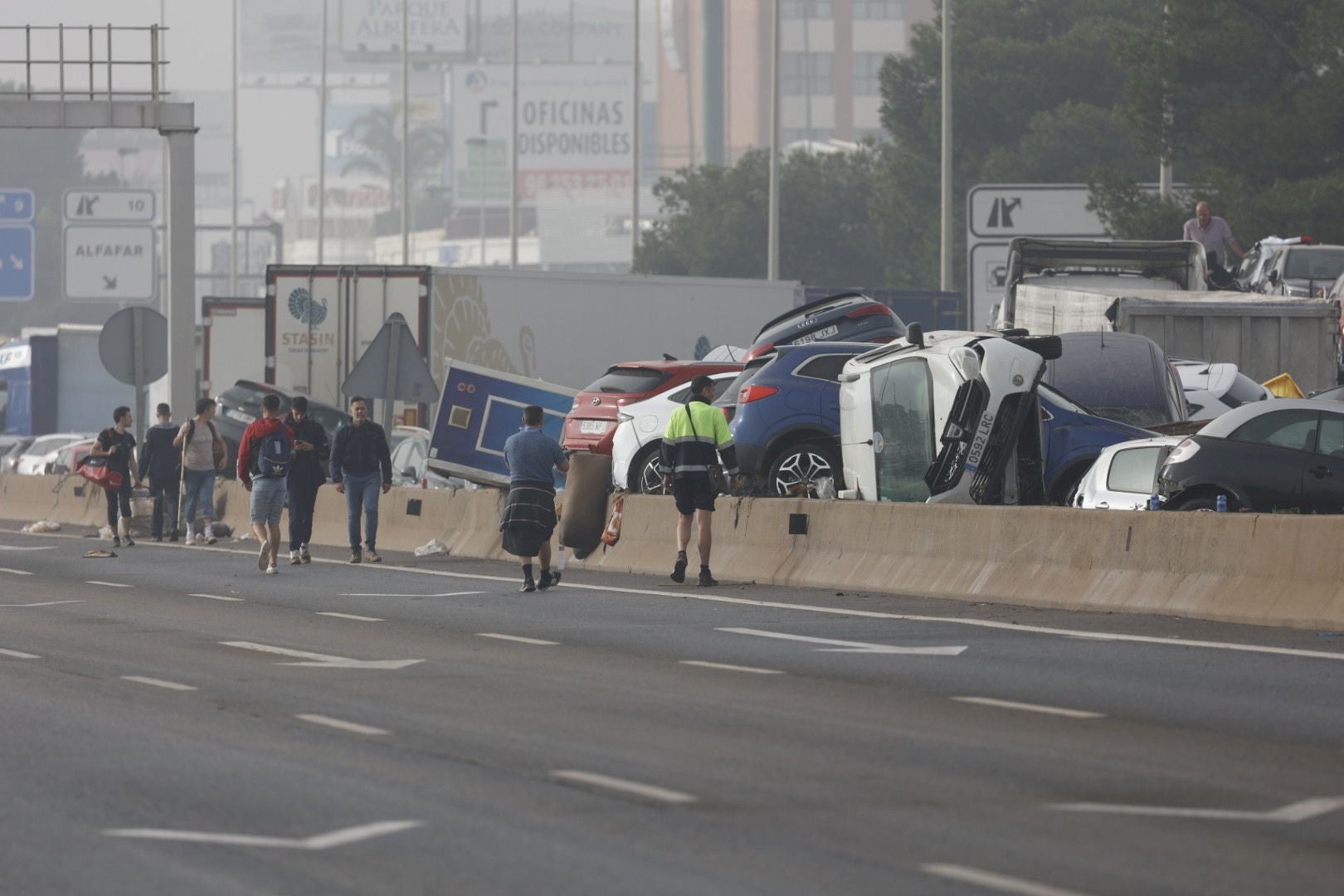 Fotos: el escenario devastador en los municipios afectados en Valencia