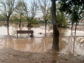 Efectos de la lluvias en la provincia.