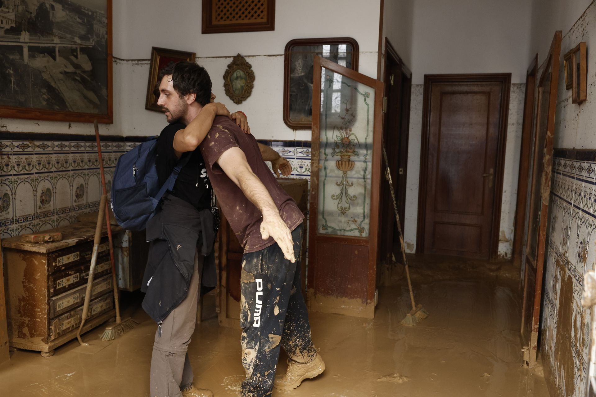 La solidaridad de los pueblos más afectados por la DANA