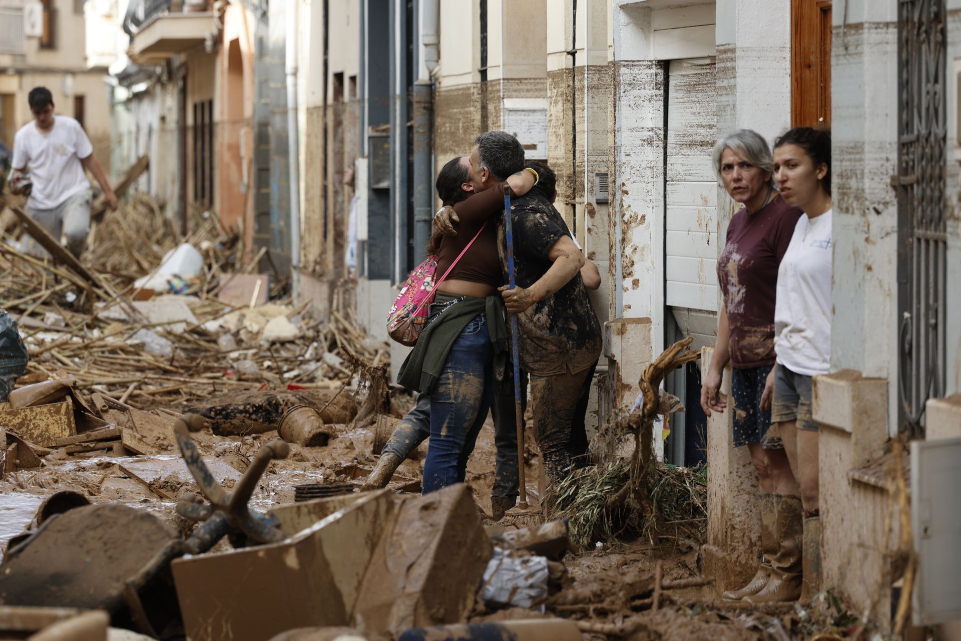 La solidaridad de los pueblos más afectados por la DANA