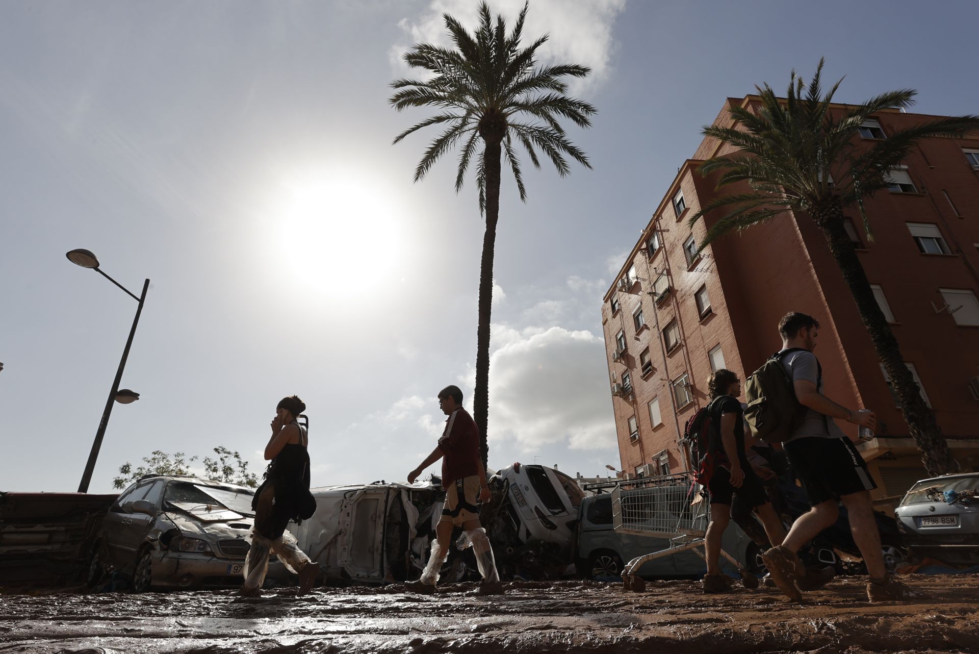 La solidaridad de los pueblos más afectados por la DANA