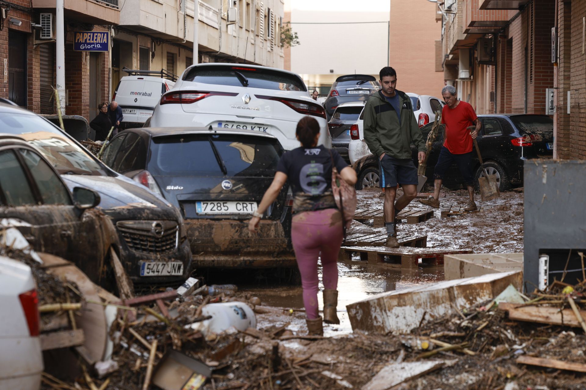 La solidaridad de los pueblos más afectados por la DANA