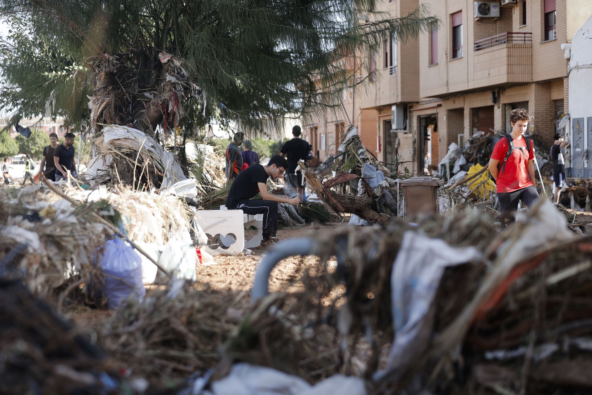 La solidaridad de los pueblos más afectados por la DANA