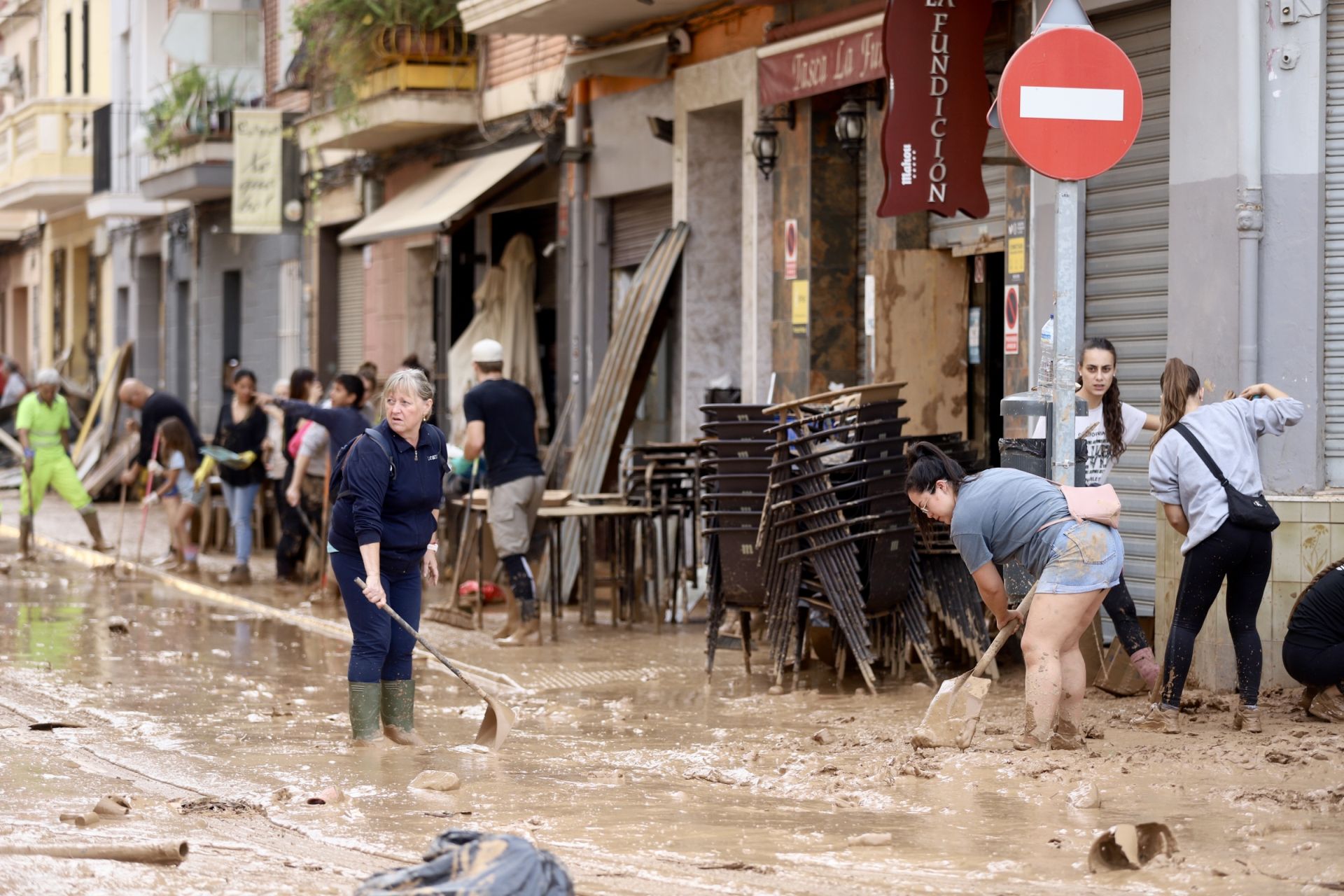 La solidaridad de los pueblos más afectados por la DANA