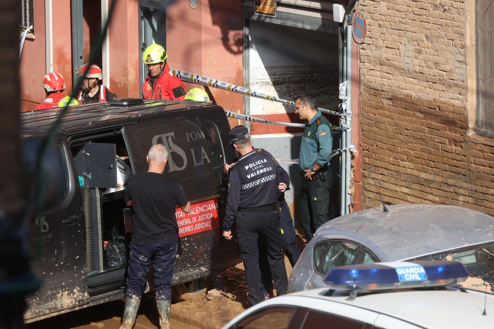 La Guardia Civil recupera víctimas mortales en La Torre