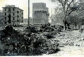 Batalla del barro. El término lo acuñó el director de LAS PROVINCIAS, Martín Domínguez, en un artículo.