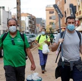 Sanidad pide protegerse ojos, boca y manos para limpiar y no comer nada que haya estado en contacto con el agua de las inundaciones