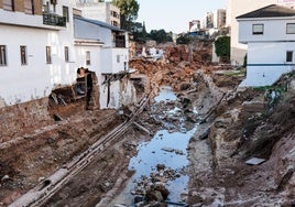 Una zona afectada por la DANA, a 2 de noviembre de 2024, en Chiva.