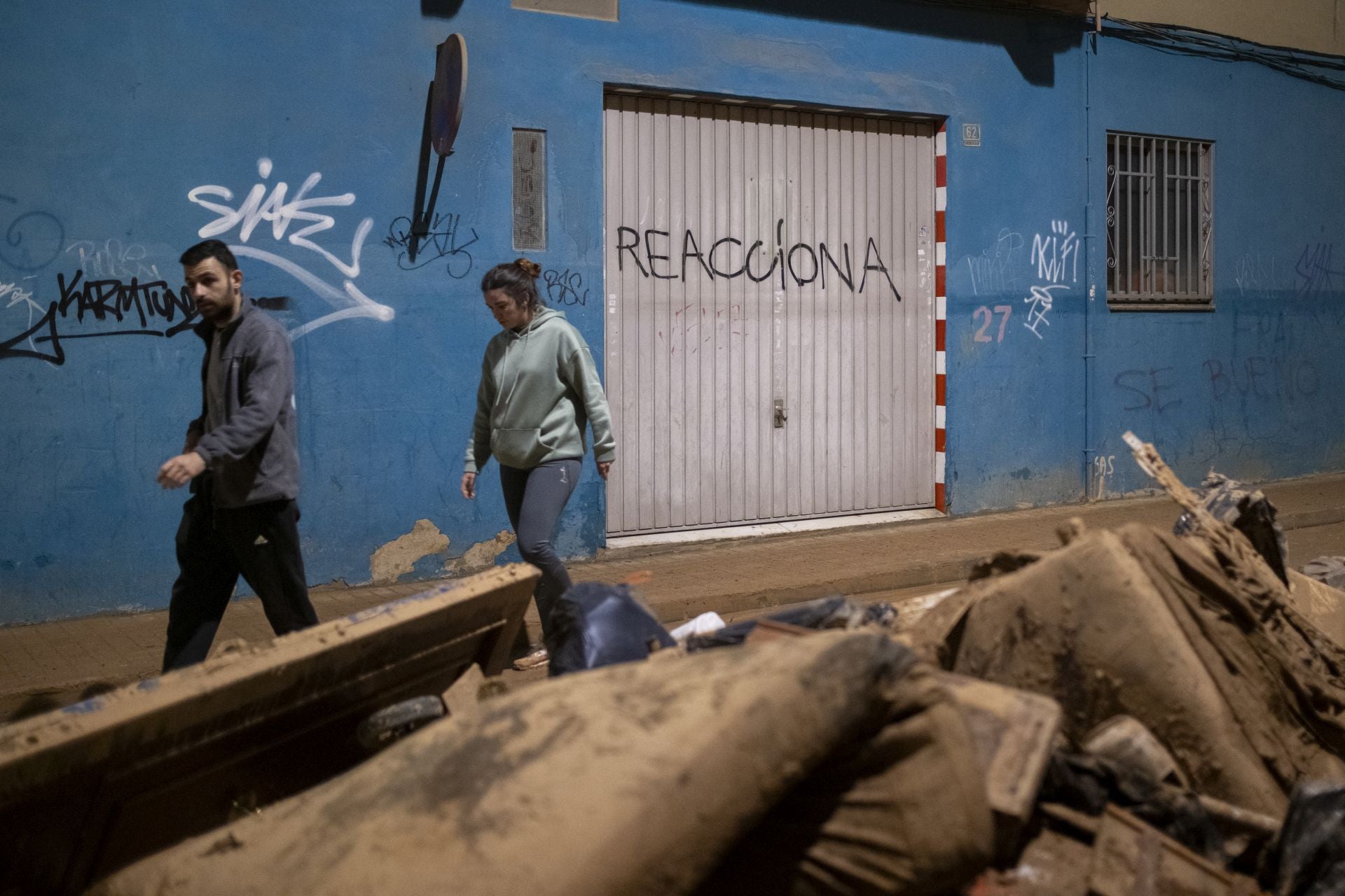 Los trabajos de rescate continúan en los pueblos de Valencia siete días después de la DANA