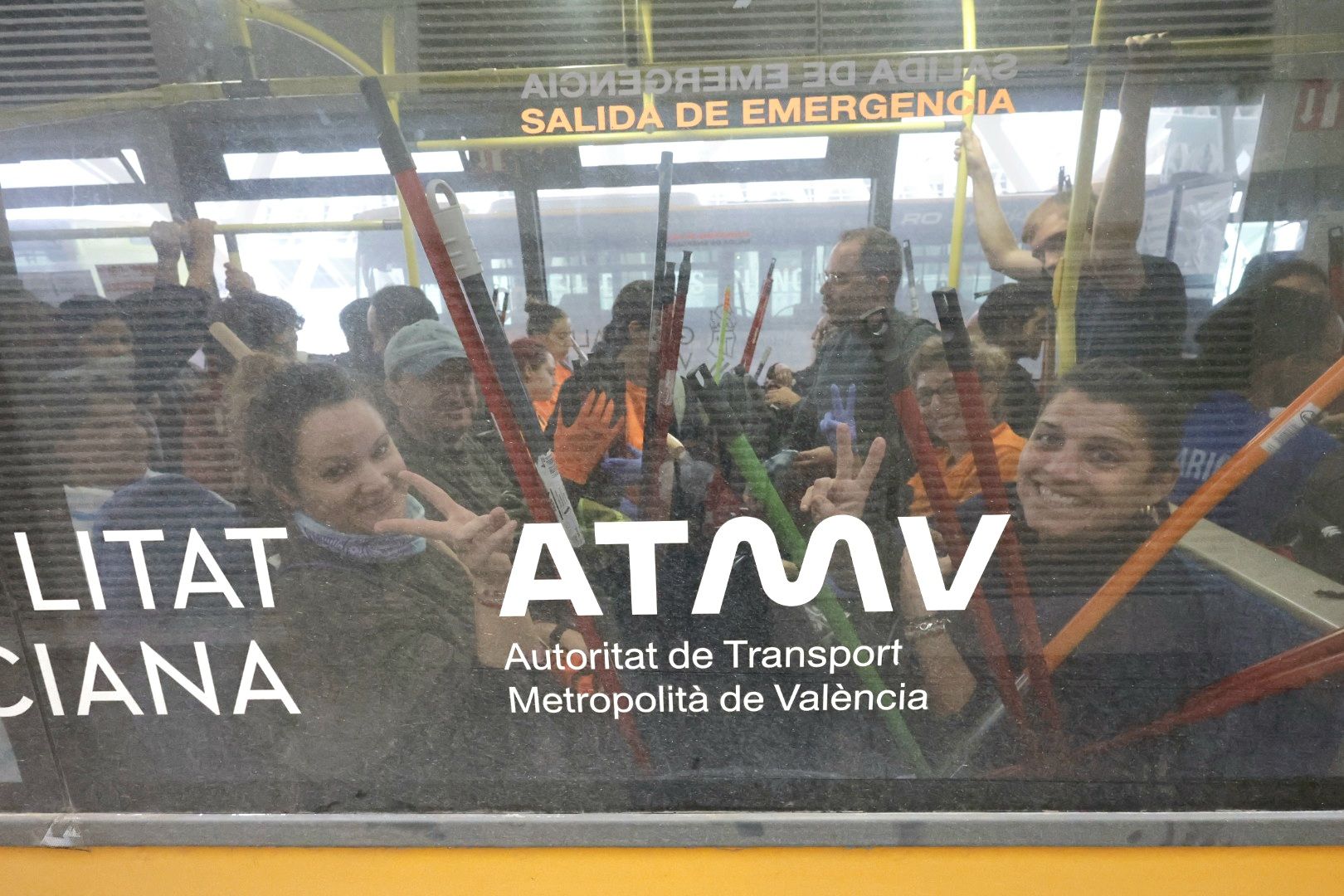 Fotos: voluntarios en la Ciudad de las Artes y las Ciencias de Valencia