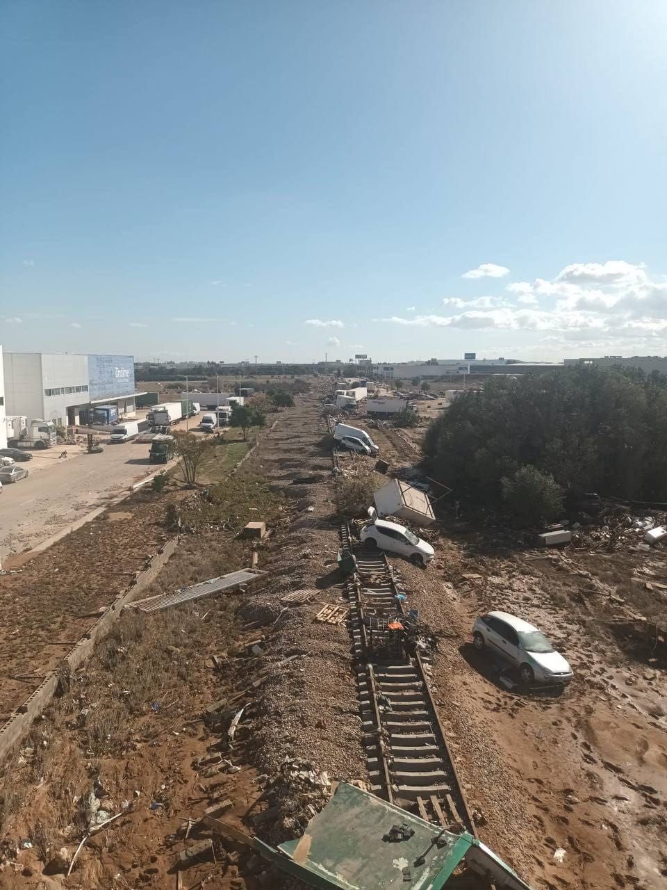 Avances en la recuperación y reparación de las infraestructuras viarias y ferroviarias de Valencia