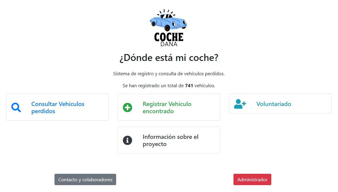 ¿Cómo puedo encontrar mi coche desaparecido por la DANA?