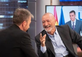 Arturo Pérez-Reverte, en 'El Hormiguero'.