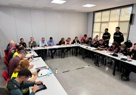 Reunión del Centro de Coordinación Operativa Integrado de Emergencias.